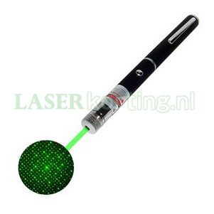 professionele 10mw groene laser pointer ster