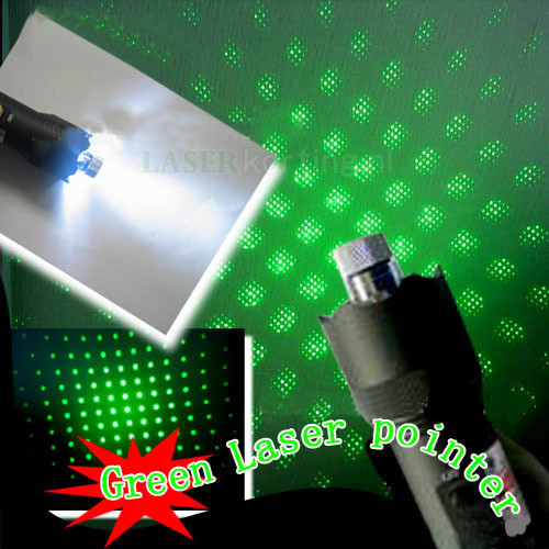 100mW groene laser zaklamp