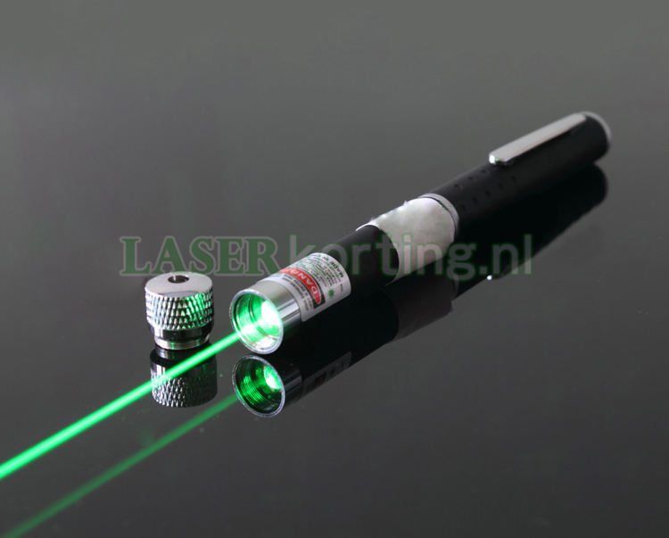 krachtige groene laserpointer 100mw