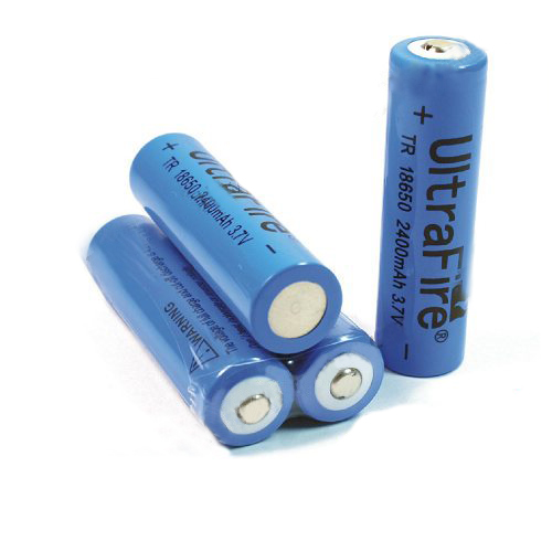 Ultrafire 18650 Batterij 2400mA/3.7V Lithium Oplaadbare