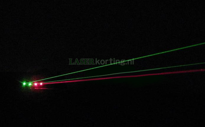 50mW laser pointer rood