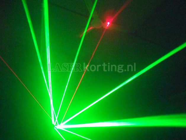 groene van de Laser  Handschoen 