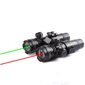 Rood groen laser voor geweer